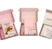 Custom Logo Printing 2026 2027 A5 Spiral Goal Life Daily Journal Planner  Notebook with Box