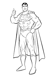 The spruce / wenjia tang take a break and have some fun with this collection of free, printable co. Superman Coloring Pages Printable Free Coloring4free Coloring4free Com