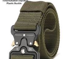 Cinto Militar Mardi Tático Fivela Serviço Engate Rápido Para Calça Comum  Cor Preto Tamanho Único