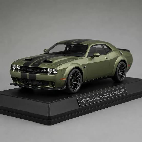 Custom Dodge Challenger SRT Hellcat Model