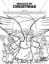 All pages are from 7 to 7.5 inches wide, so they easily print on one page.if they print smaller than this width, adjust your printing specifications. Luke 2 The Miracle Of Christmas Sunday School Coloring Pages Sharefaith Kids