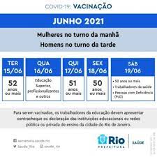 vacinacao contra covid 19 retoma escalonamento por idade chegou a vez de quem tem 51 anos prefeitura da cidade do rio de janeiro prefeitura rio