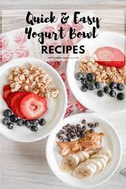 Quick Easy Yogurt Bowl Recipes Balancing Pieces Recipe Yogurt Bowl Recipe Yogurt Breakfast Bowl Yogurt Bowl