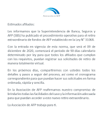 Retiro de afp será de s/ 17,200: Retiro Afp Afiliados Podran Presentar Solicitud Para Cobrar 4 Uit Desde El 9 De Diciembre Sbs Fotos El Popular