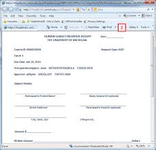 More free receipt template styles inside. Create A Human Subject Incentives Program Hsip Request