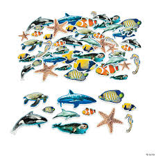 Ocean animals that start with y. Realistic Ocean Animal Self Adhesive Shapes Oriental Trading