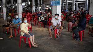 Cumulative infections, since april 1st, are 46,037 and the death… Thailand Registers Record 985 New Covid 19 Cases
