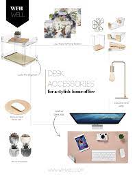 Looking for stylish desk accessories? Best Desk Accessories For A Stylish Home Office In 2021 Wfh Well