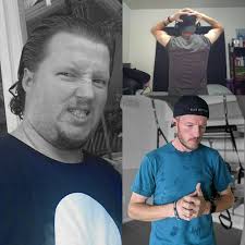 Fell years ago, never gave up."