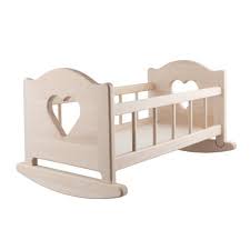 Wooden Toys Wooden Doll Cradle Wooden Cradle Baby Furniture