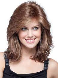 Flexibility Auburn Wavy Shoulder Length Remy Human Lace Wigs Shoulder Length Hair Real Hair Wigs Medium Length Hair Styles