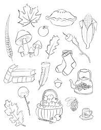 Free Autumn Printable Stickers And Coloring Page Cottage Chronicles Coloring Pages Printable Stickers Autumn Stickers