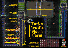 What are the different ways of protecting ones' self against lava pre and post hardmode? Turbo Truffle Worm Farm Vertical Hoik Engine Powered Spawn Area Tutorial Terraria Community Forums