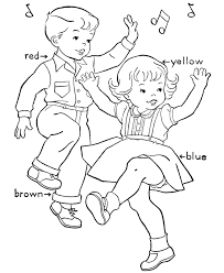 Search through 623,989 free printable colorings at getcolorings. Free Coloring Page Of Kids Dancing Coloring Home