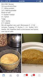 Single Serve Kentucky Butter Cake Trim Healthy Mama Dessert Kentucky Butter Cake Protein Mug Cakes