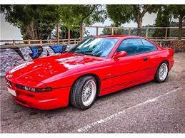 Bmw 850 Serie-8-e31 Rojo Bmw Old School Muscle Cars Hot Cars