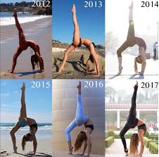 Practice Makes Progress Nwoy S Variation Wheel Pose Progression Yoga Goals Wearing Aloyoga Yoga Progress Yoga Motivation Easy Yoga Workouts