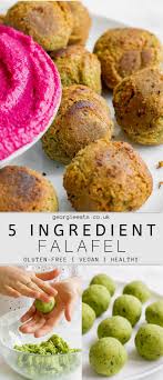 5 Ingredient Falafel The Best Falafel Ever I Georgie Eats Recipe Falafel Recipe Recipes Falafel