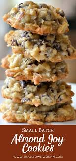 Small Batch Almond Joy Cookies Almond Joy Cookies Yummy Cookies Cookies Recipes Christmas