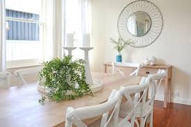 Shabby Chic Coastal Beach Style Hamptons Dining Room White Cross Back Dining Chair Cross Back Dining Chairs Round Back Dining Chairs Hamptons Dining Table