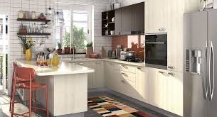 U Shape Modular Kitchen Cabinets Design