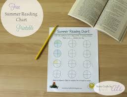 Free Summer Reading Chart Printable Home Crafts By Ali