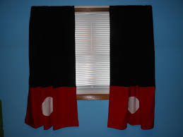 Mickey Mouse Curtains Mickey Mouse Room Mickey Mouse Bedroom Disney Room Decor