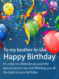 Pin On Birthday Cads For Brother In Law