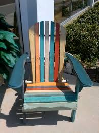 Eye Catching Traffic Stopping Adirondack Multi Colored Chair Adarondack Chairs Home Depot Adirondack Chairs Adirondak Chairs