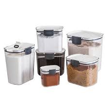 Black And Yellow Storage Bins Costco Prepworks Prokeeper 6 Pc Set Airtight Food Storage Containers Pantry Containers Flour Container