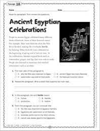 Best for 2nd grade, 3rd grade, 4th grade or 5th grade students. The Ancient Egyptian Celebrations Grade 6 Close Reading Passage Printables Close Reading Passages Reading Passages Nonfiction Comprehension