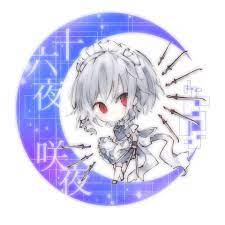 東方 touhou 十六夜咲夜 月加工 東方 アイコン 東方 かわいい 東方 壁紙