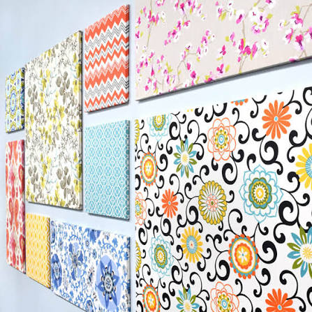 How to Make Fabric Wall Art | OnlineFabricStore Maker's Mill