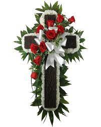 However, they are traditionally sent by family or close friends. Rustic Heaven Cross Spray In Norristown Pa Penny S By Plaza Flowers
