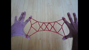 There are now two strings across the back of your hands and one across the palms. Learn How To Do Jacob S Ladder String Figure String Trick Step By Step Youtube