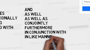 Word origin late middle english: Another Word For Also Youtube