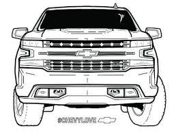 Chevy's new silverado is more capable, comfortable and it's loaded with updated tech. Chevrolet Colouring Pages For Kids Downloadable Ernie Dean