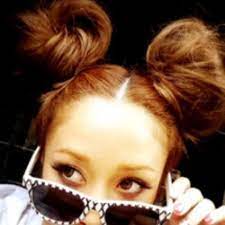 完成したミッキーヘアはこんな感じです ヘアスタイル おだんごヘア 髪型