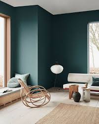 Cvetnye Udovolstviya Modnye Ottenki Novoj Kollekcii Interernyh Krasok Ot Jotun Foto Idei Dizajn In 2020 Green Wall Color Interior Eclectic Furniture