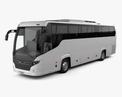 3d Model Of Scania Touring Bus 2009 3d Model Bus Model