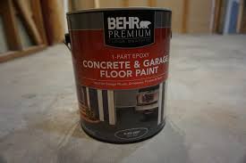Behr 1 Part Epoxy Concrete Garage Floor Paint Garage Floor Paint Diy Flooring Concrete Epoxy