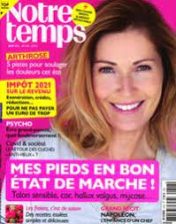 Notre temps est le mensuel d'information générale destinée aux hommes et aux femmes de + 50 ans. Notre Temps Abonnement Magazine Notre Temps