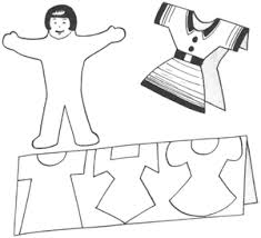 They often have white dolls (because so many dolls are white), read books with white heroes, watch tv shows about white characters, etc. Paper Cut Out Dolls And Clothing Crafts For Kids Girls Preschoolers Ideas Fun Arts And Crafts Activities With Paper