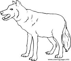 Incredible wolf coloring page to print and color for free. Easy Wolf Coloring Pages Printable