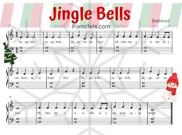 Each graded piano solo in our collection is carefully selected and professionally arranged. Jingle Bells Free Easy Piano Sheet Music Digital Print Pianotels Com