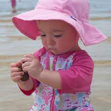 I Play By Green Sprouts Brim Sun Hat Bed Bath Beyond In 2021 Baby Sun Hat Girl Sun Protection Hat Baby Sun Hat