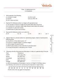 Give it a shot, and remember that practice does make perfect. Ncert Solutions For Class 6 Maths Chapter 6 Integers Free Pdf