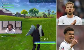 Harry kane's outfit with sweet victory emote and back bling. Watch Dele Alli Play Fortnite With Harry Kane And Harry Maguire Daily Mail Online