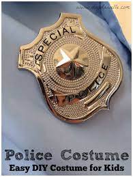 Easy Diy Kids Cop Costume Diy Danielle Police Costume Police Costume Kids Cop Costume Diy