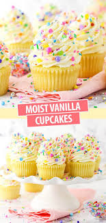 Easy Homemade Vanilla Cupcakes Recipe Moist Fluffy Perfect Recipe Vanilla Cupcake Recipe Homemade Cupcake Recipes Homemade Vanilla Cupcakes